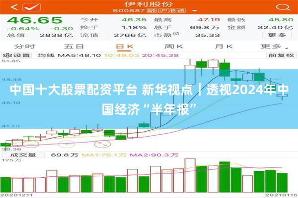 中国十大股票配资平台 新华视点｜透视2024年中国经济“半年报”