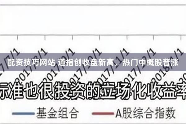 配资技巧网站 道指创收盘新高，热门中概股普涨